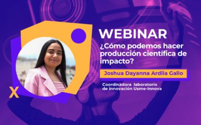 Webinar Producción científica de impacto